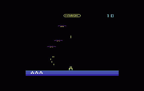 Demon Attack screenshot 2 for Vic-20